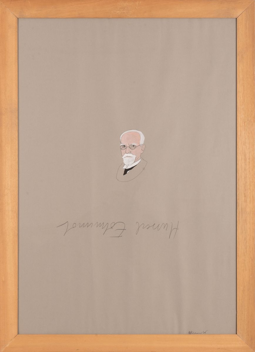 Gianfranco Notargiacomo - Ritratto di Edmund Husserl