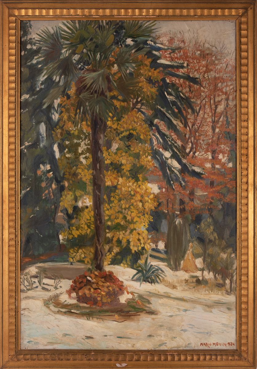 Mario Menin - Giardino Innevato