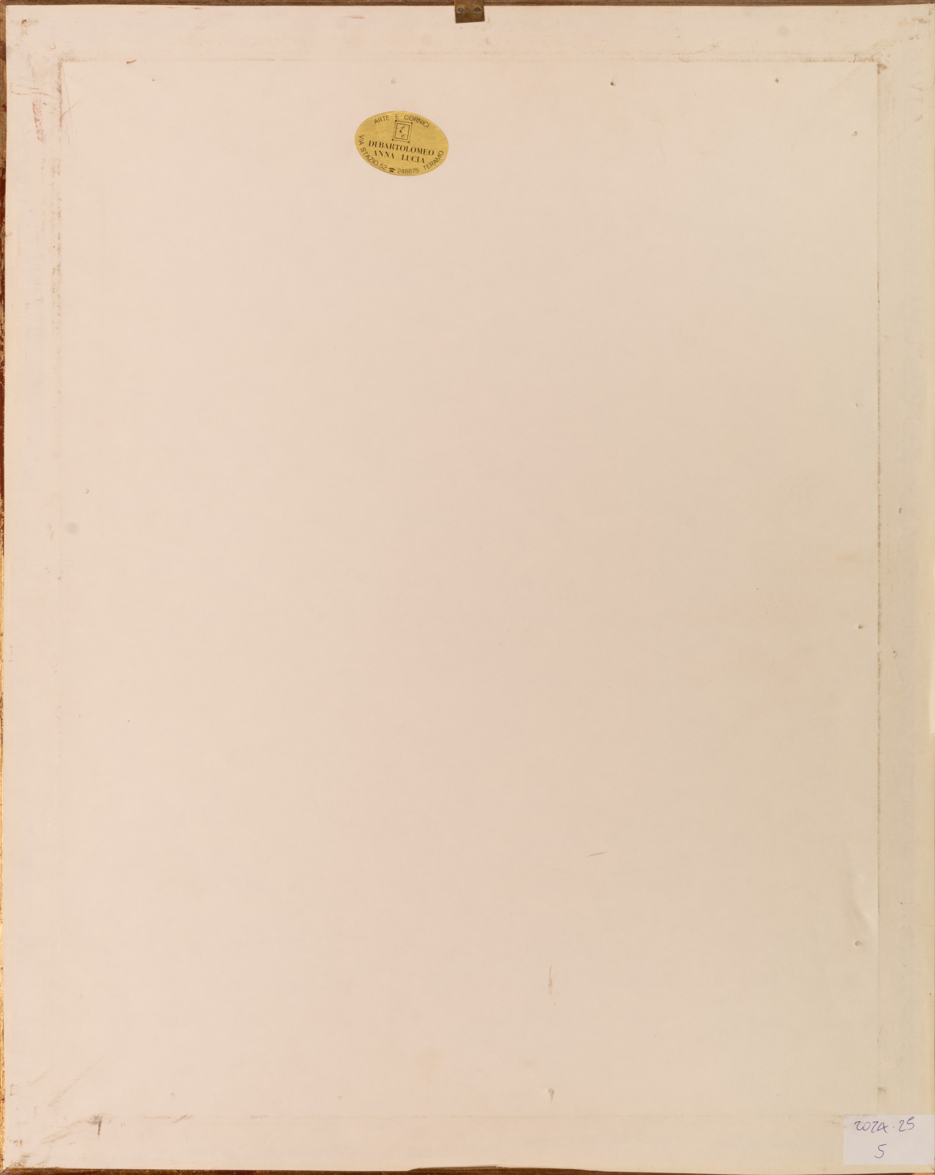 Incisione raffigurante Matteo di Antonio Barberini da una medaglia in bronzo di Gaspero Mola