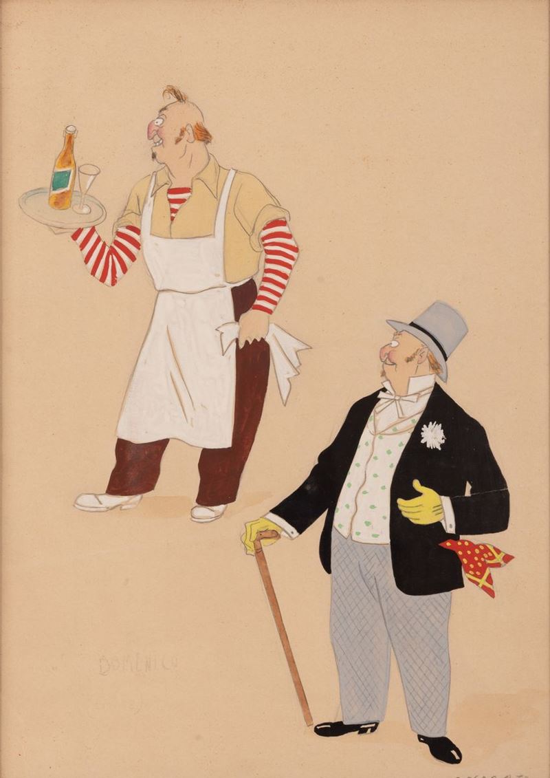 Umberto Onorato - Caricatura