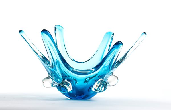 Large marine-inspired centerpiece in Murano glass