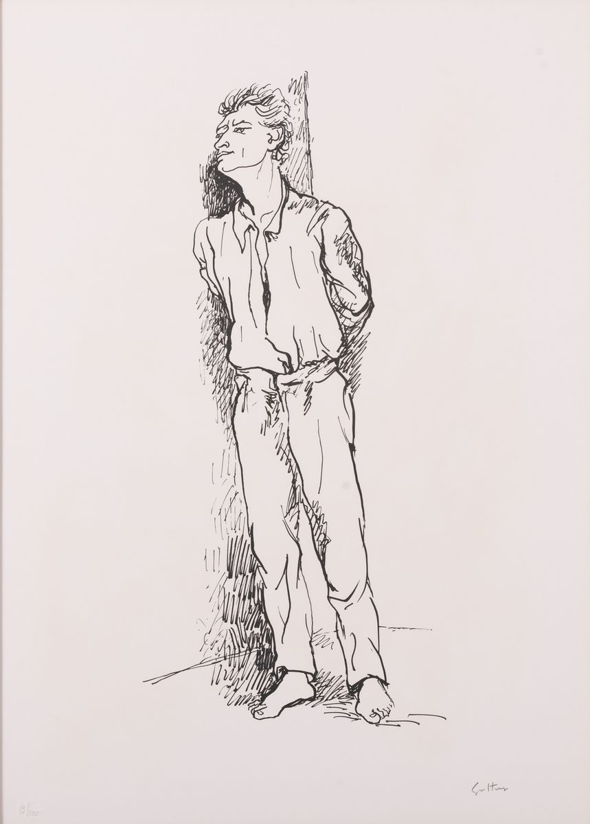 Renato Guttuso - Lotto di 5 Litografie "gott Mitt Uns"