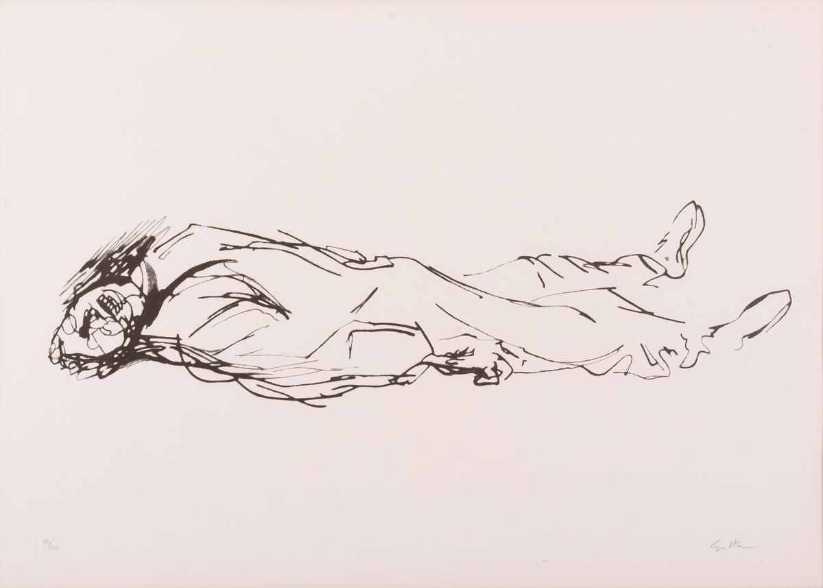 Renato Guttuso - Lotto di 5 Litografie "gott Mitt Uns"
