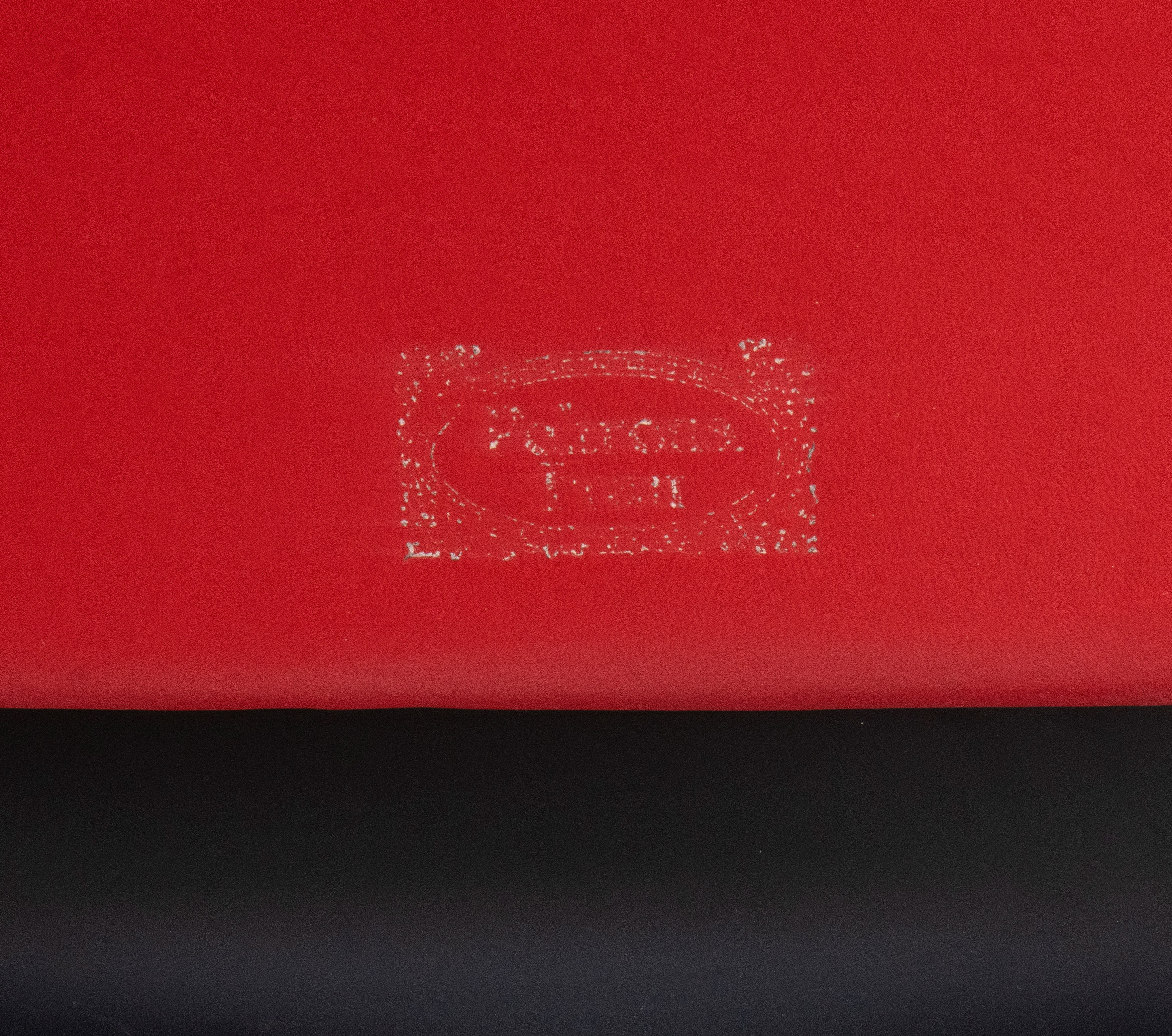 Paolo Pininfarina - Set di poltrone Ego e poltrona direzionale Ego President in pelle rossa (5 pe...