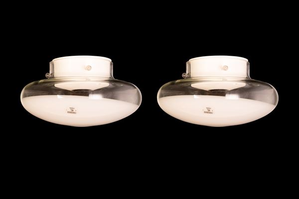 Gill wall or ceiling lamps in Murano glass 