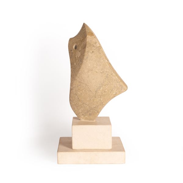 Abstract marble sculpture