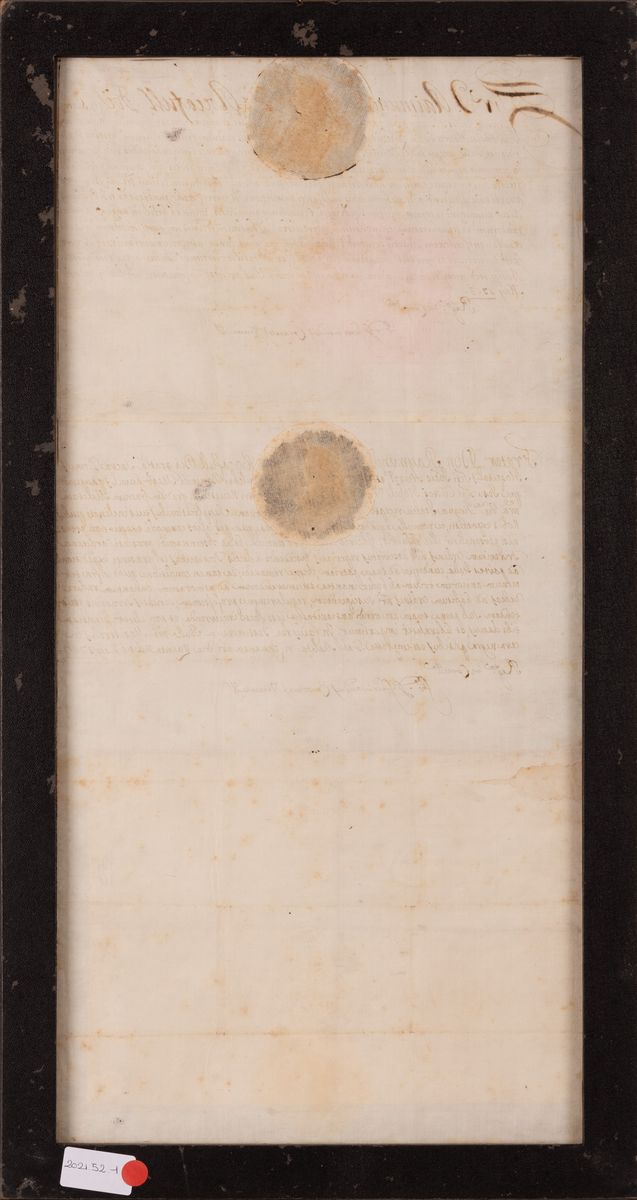 Anonimo - Raccolta di Tre Lettere di Licenza del Gran Maestro Dell'ordine di Malta e del Capitano...