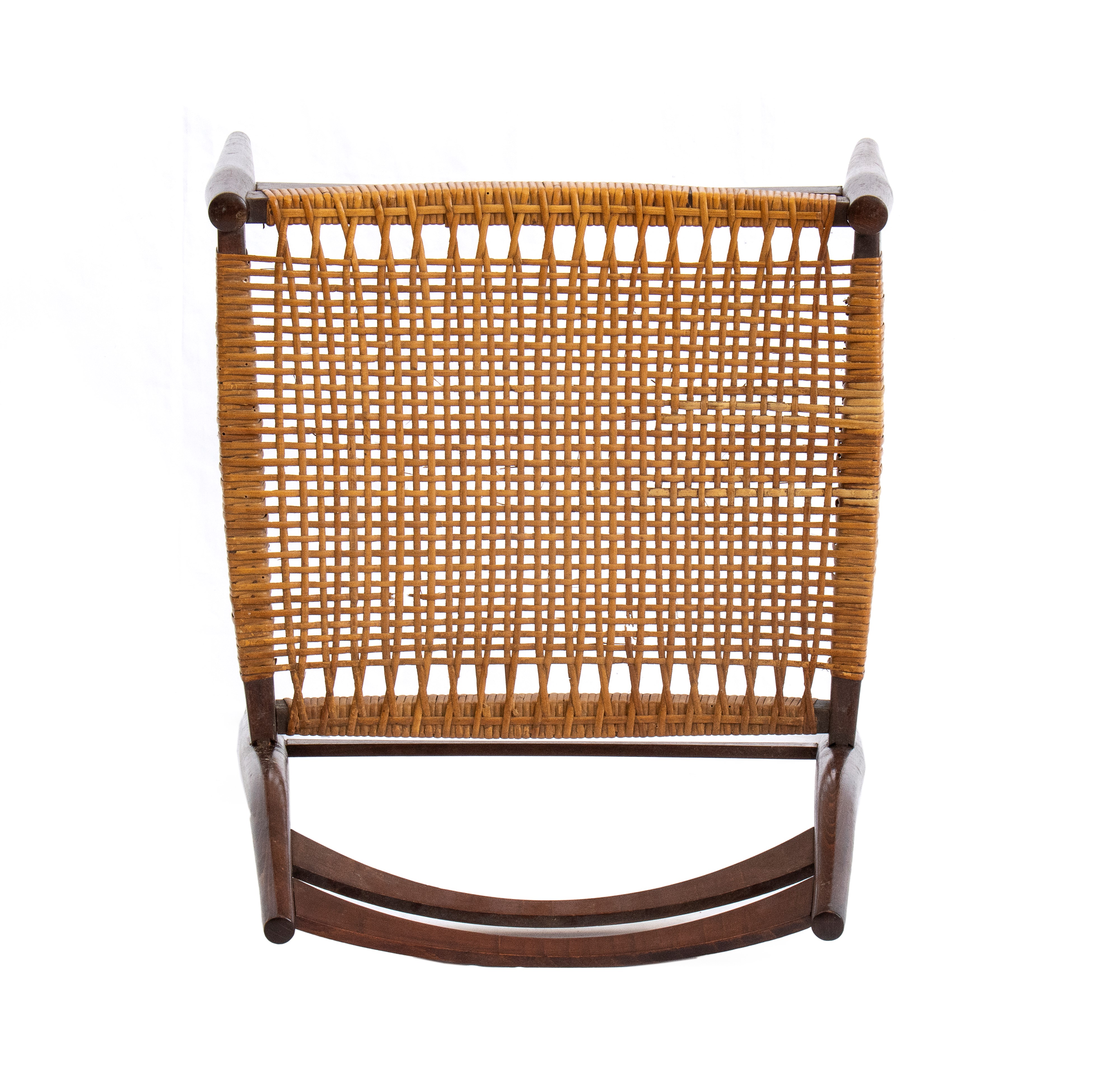 Quattro sedie in rattan, produzione danese, circa 1980