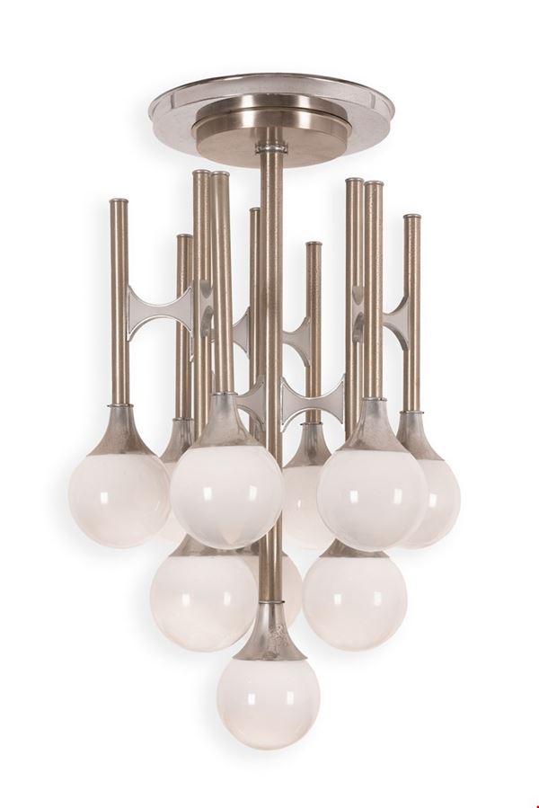 Gaetano  Sciolari - Lampadario a 10 fiamme mod. 105