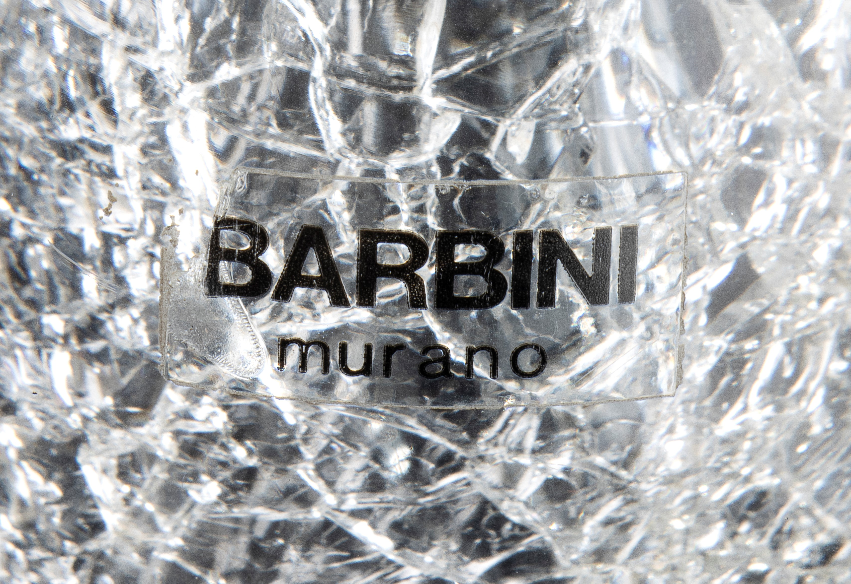 Alfredo Barbini - Vaso in vetro di Murano