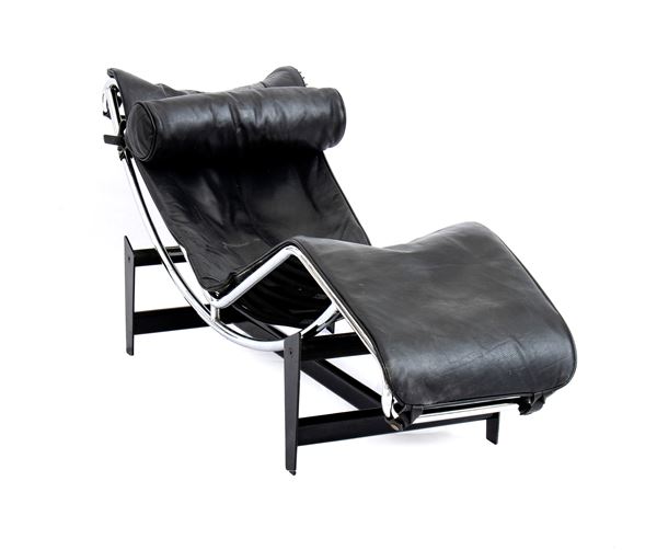 Poltrona in pelle Chaise-longue