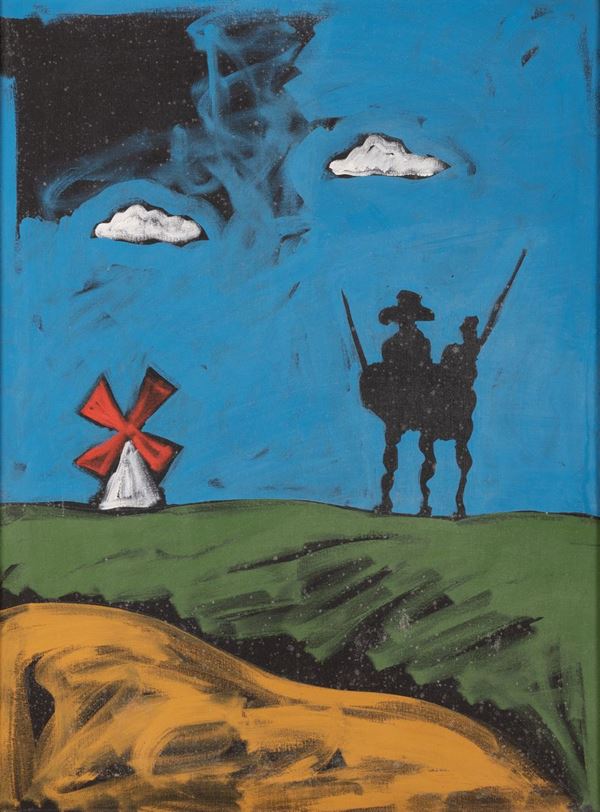 Tano Festa - Don Chisciotte