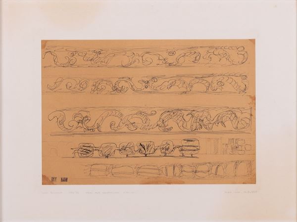 Lucio Fontana - Studio di decorazioni