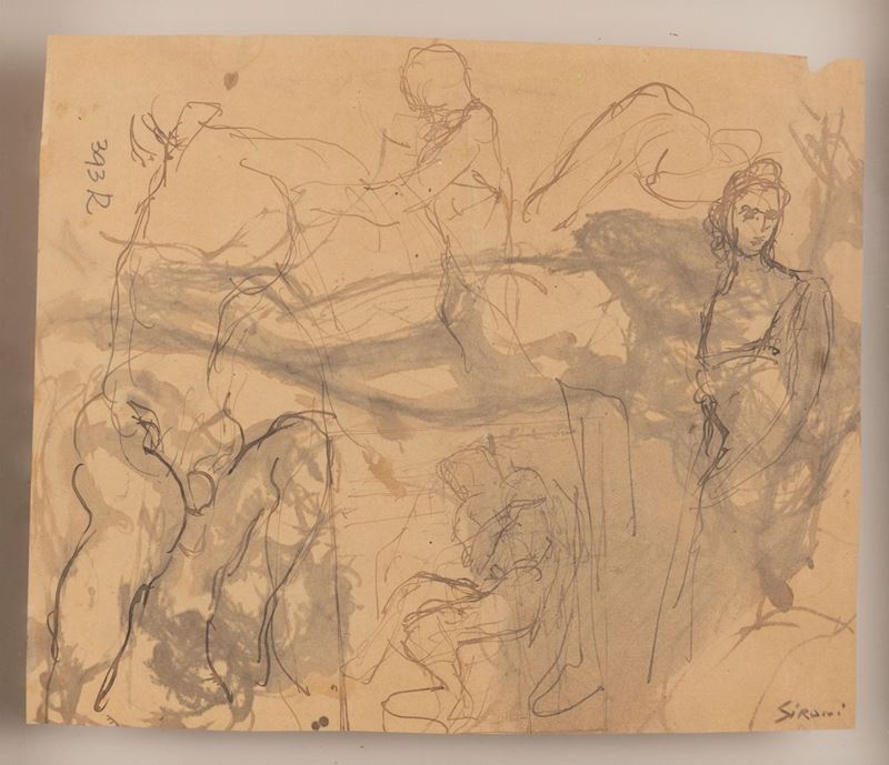 Mario Sironi - Studi di Figure