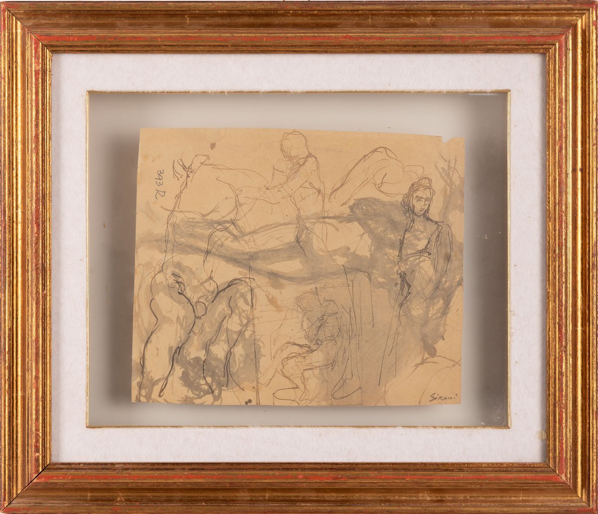 Mario Sironi - Studi di Figure