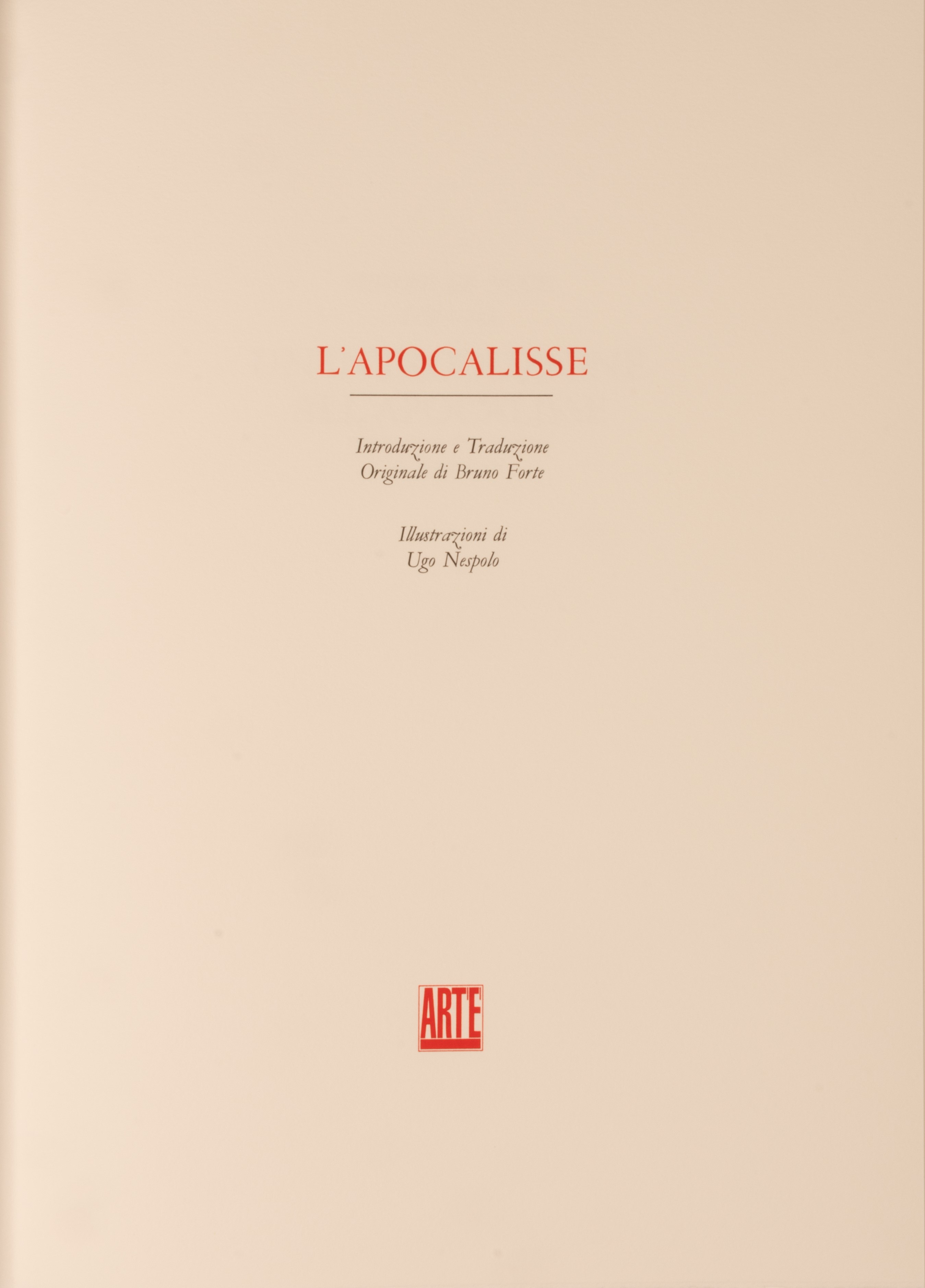 L'Apocalisse