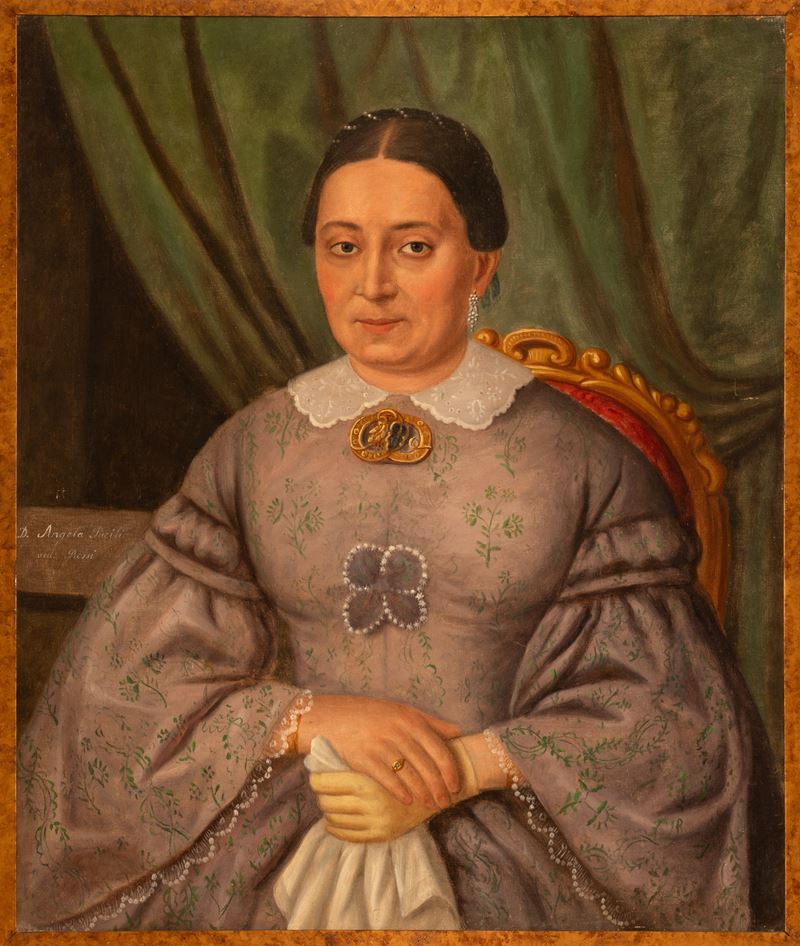 Ritratto di Donna Angiola Pacilio, vedova di Antonio Rossi.