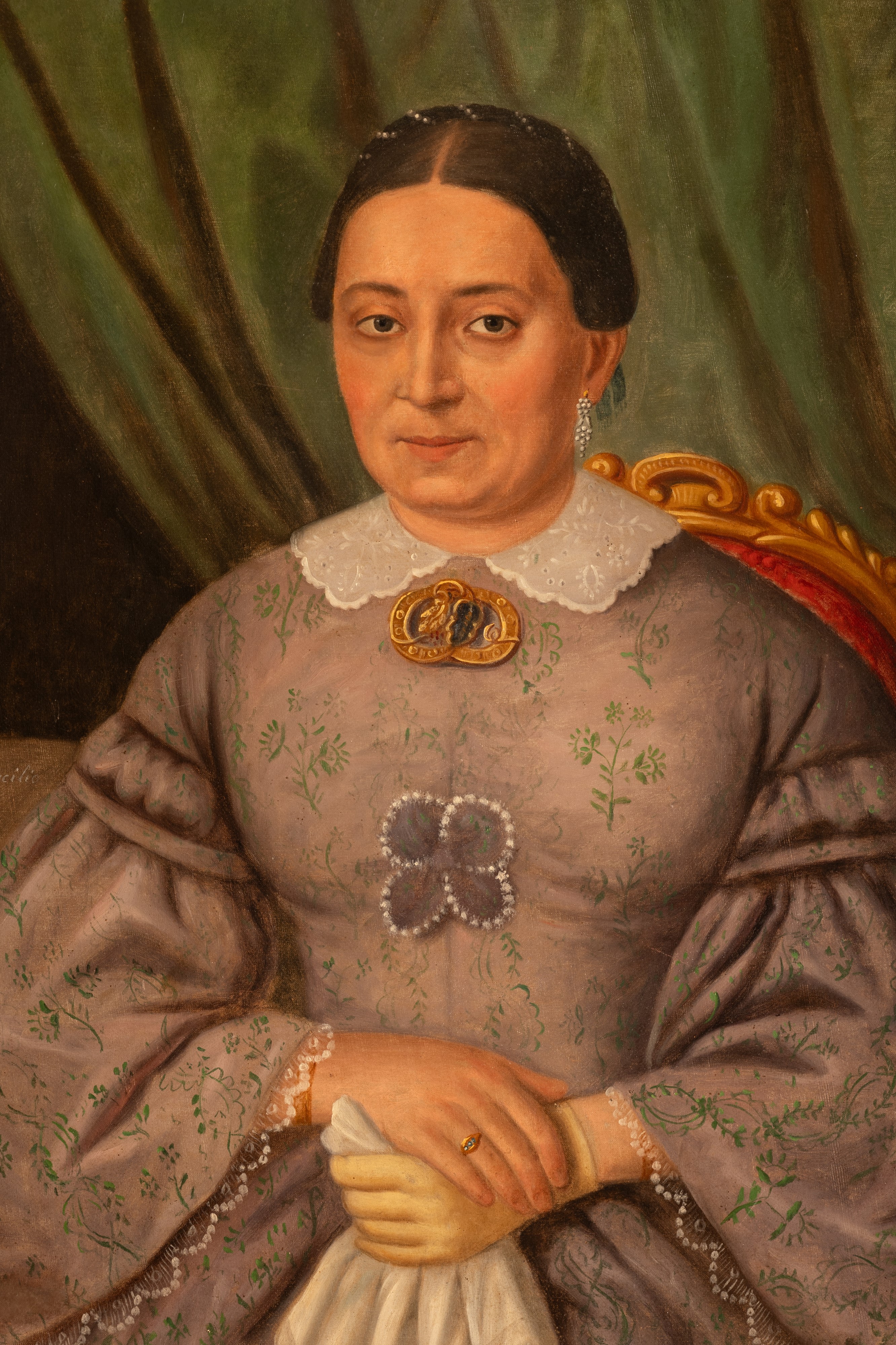 Ritratto di Donna Angiola Pacilio, vedova di Antonio Rossi.