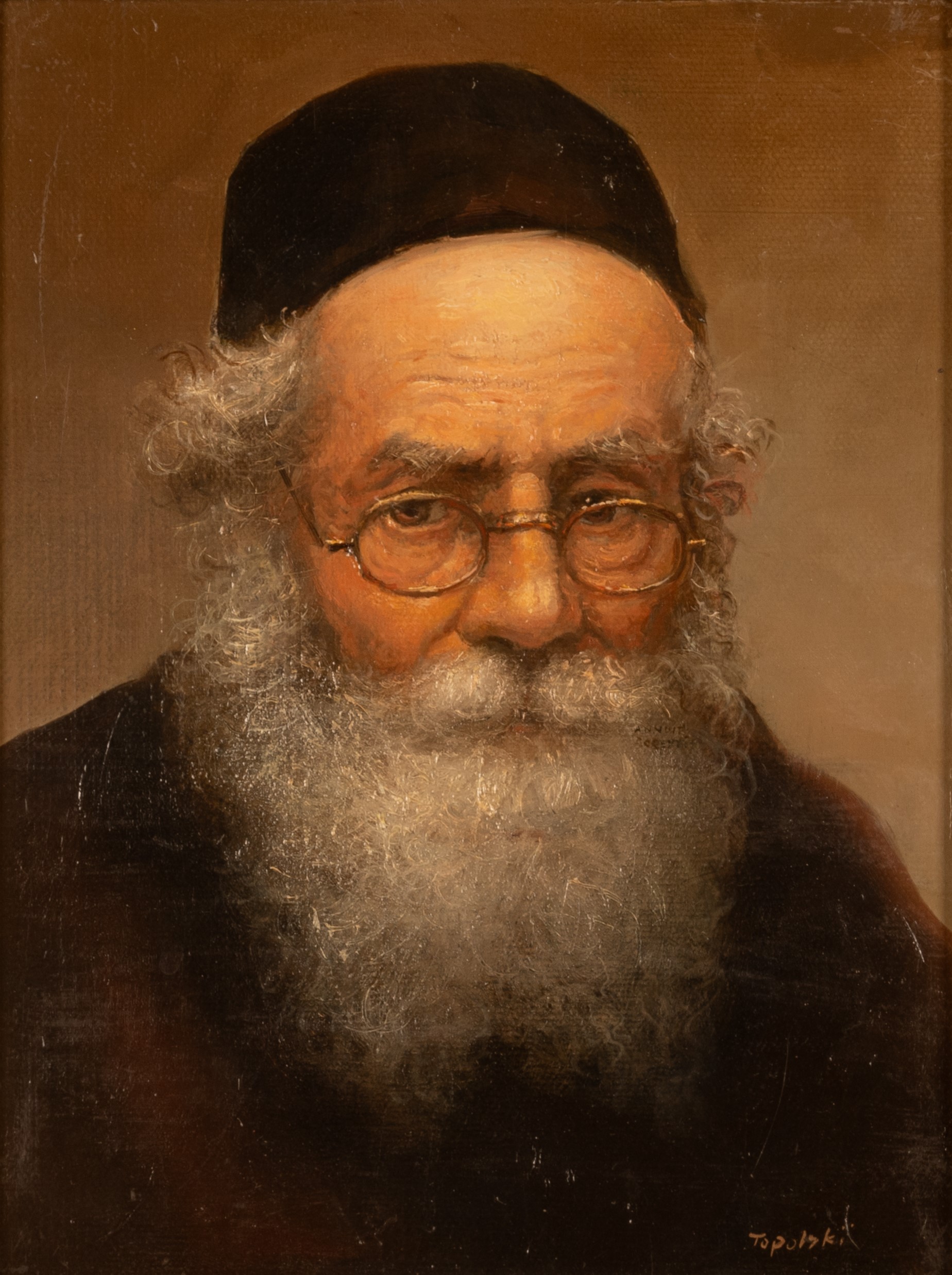 Ritratto di anziano sacerdote