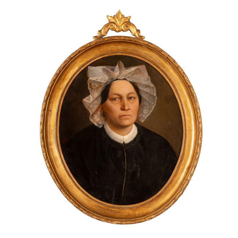 Ritratto di nobildonna con cuffia