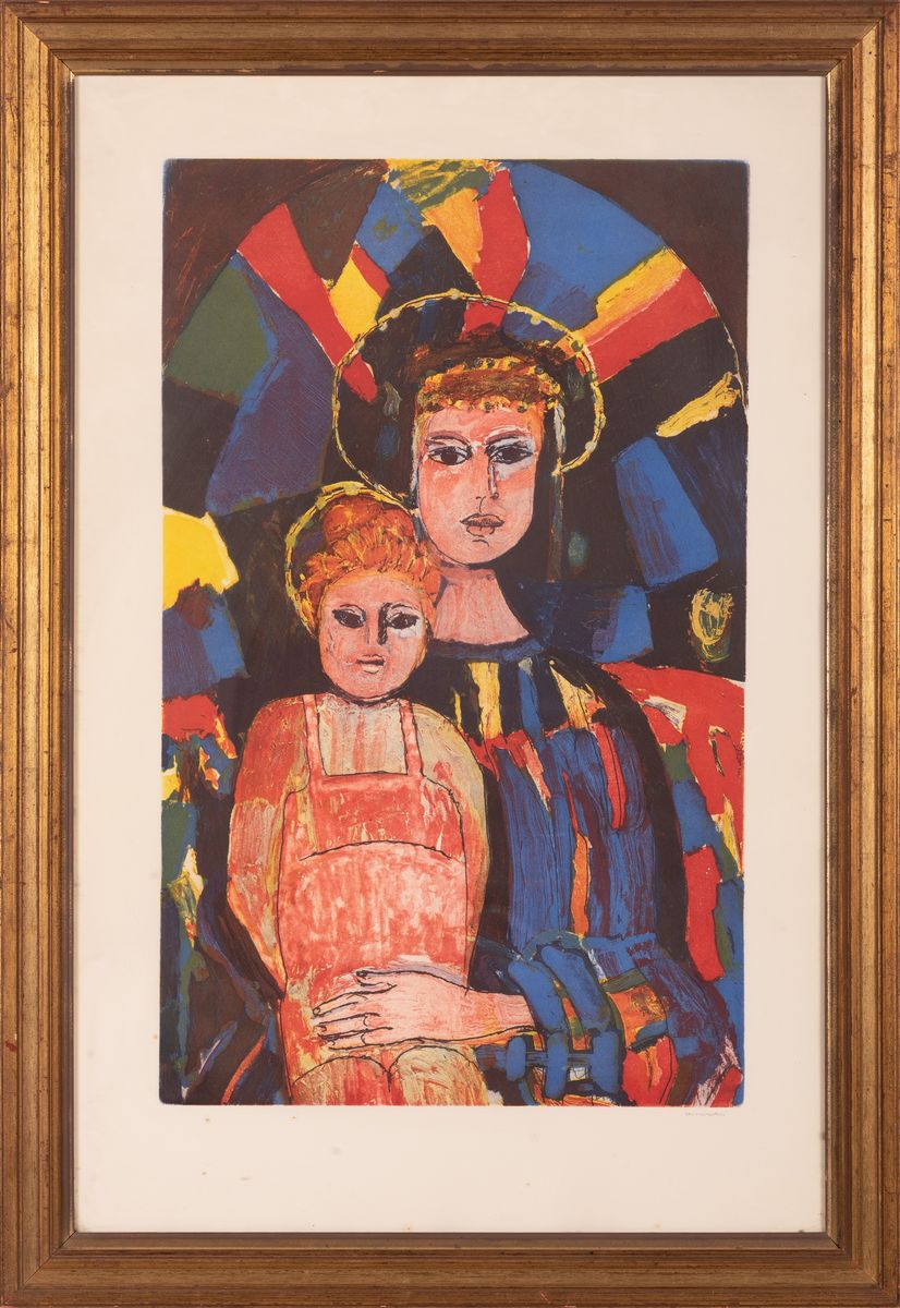 Bruno Cassinari - Madonna con Bambino